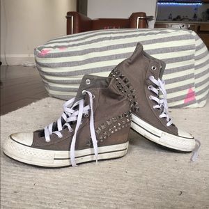 Metal hardware gray wedged Converse ⭐️  7 1/2